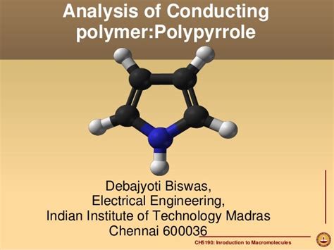  Polypyrrole: Unveiling its Potential for Conductive Polymers and Flexible Electronics!